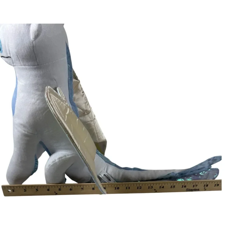 How to Train Your Dragon Light Fury Plush 15